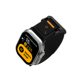  Dây Applewatch Aulumu A11-Dây Đen/Khoá Đen (44/45/49) 