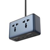  Ổ Cắm Đa Năng LDNIO SC1 GaN 5in1 | 2 AC 2500W + 2C 1A 45W 