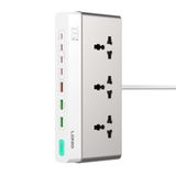  Trạm sạc để bàn LDNIO SC3 GaN 10in1 | 3 AC 2500W + 7 USB 100W 
