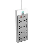  Ổ Điện Đa Năng LDNIO SC4 GaN 13in1 | 8 AC 2500W + 5 USB 65W 