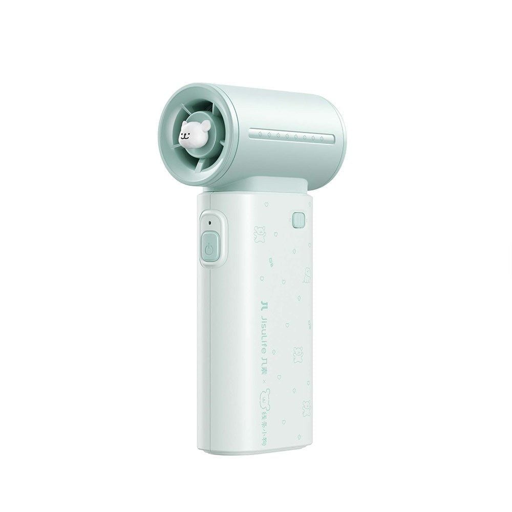  Quạt Cầm Tay Jisulife Life 9 - Xanh Maltese (Pin 5000mah) 