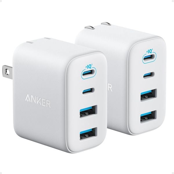  Sạc Anker Zolo 50W 2C2A (Trắng)-A121E 