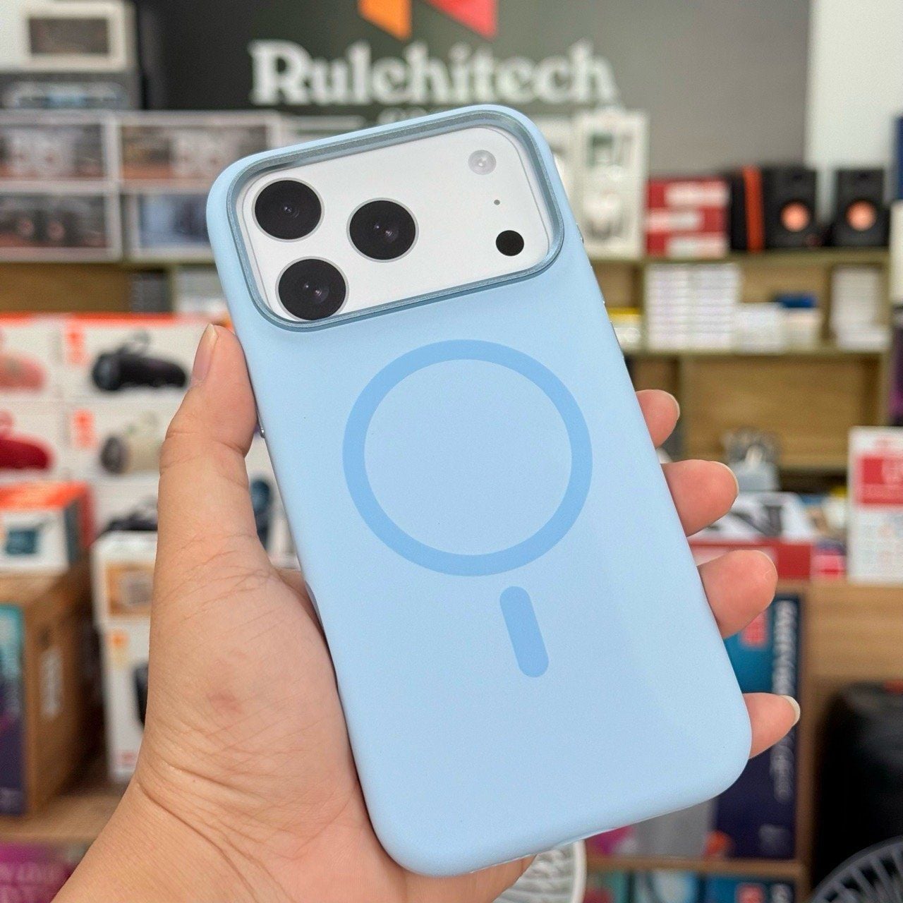  Ốp 17 Promax Mutural Silicon - Xanh 