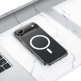  Ốp 17 Air Memumi Trong Magsafe- Nhựa cứng PC không ố vàng 