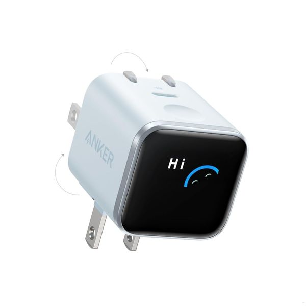  Sạc Anker Nano Smart Digital 45W A121D-Xanh 