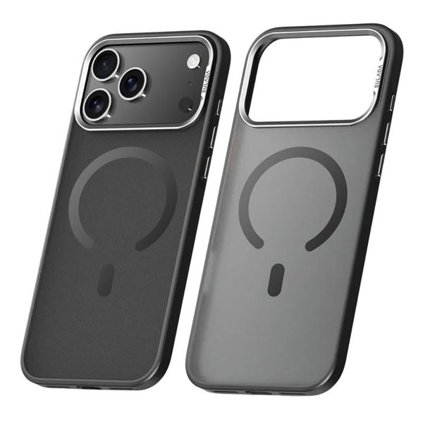  Ốp 17 Promax Sulada Nhám Magsafe - Đen 