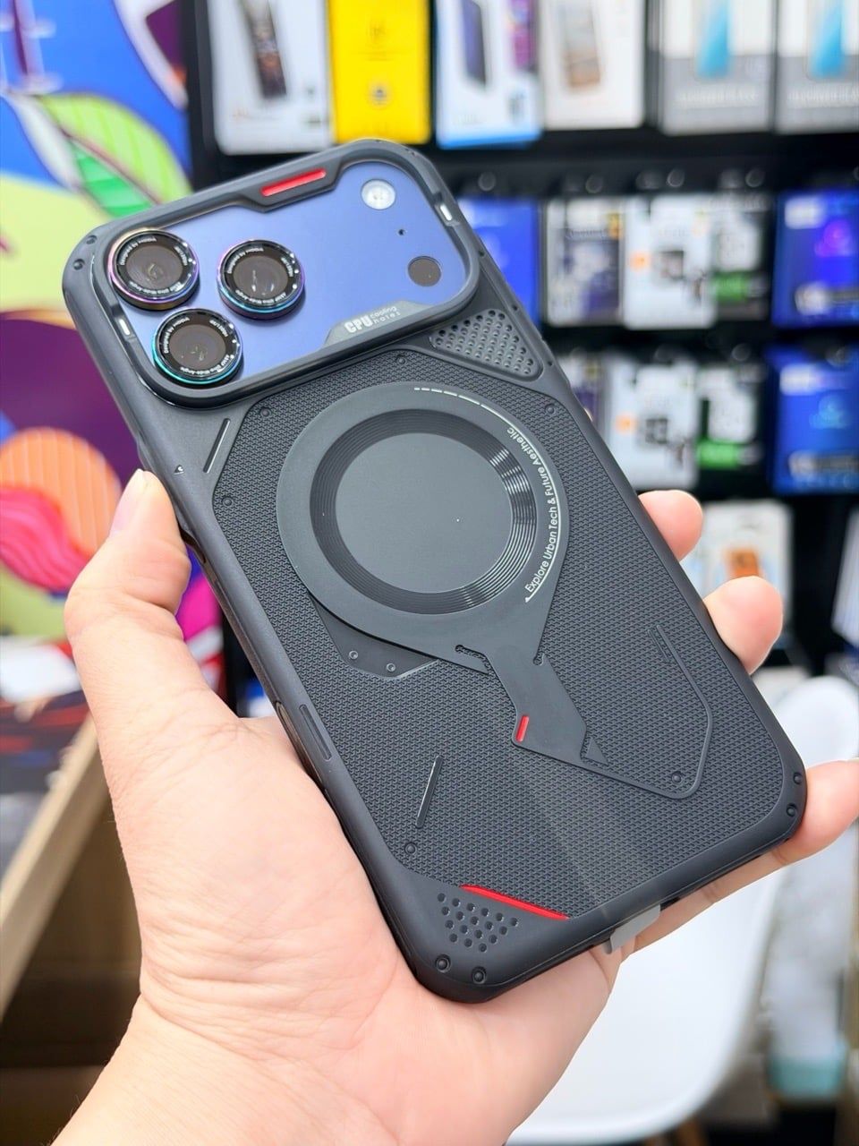  Ốp 17 Promax Aulumu A17 Rugged - Đen 