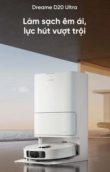  Robot Hút Bụi Lau Nhà Dreame D20 Ultra – Hàng Chính Hãng 