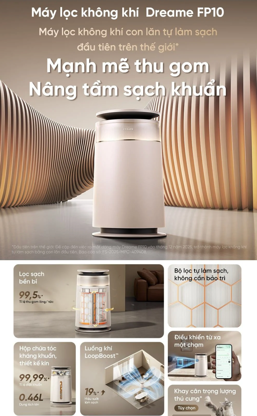  Máy Lọc Không Khí Dreame FP10 