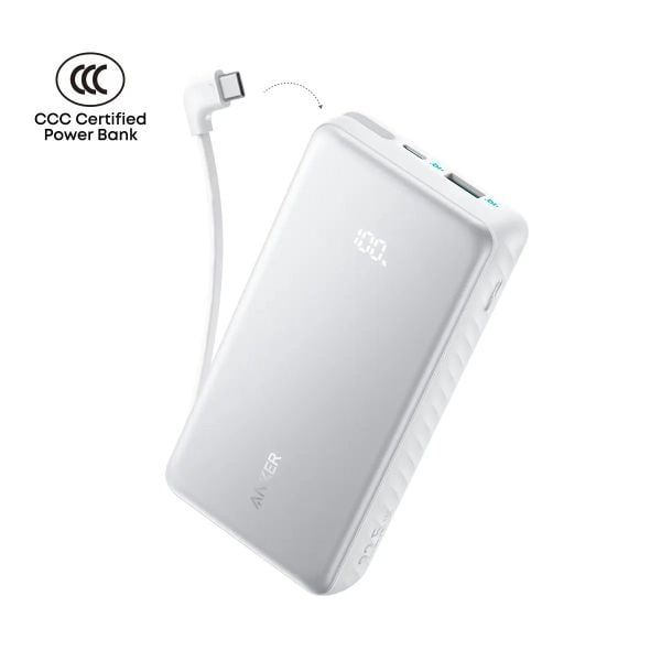  Pin Anker Zolo 2C1A 22.5W 20.000mah (Trắng)-A110E 