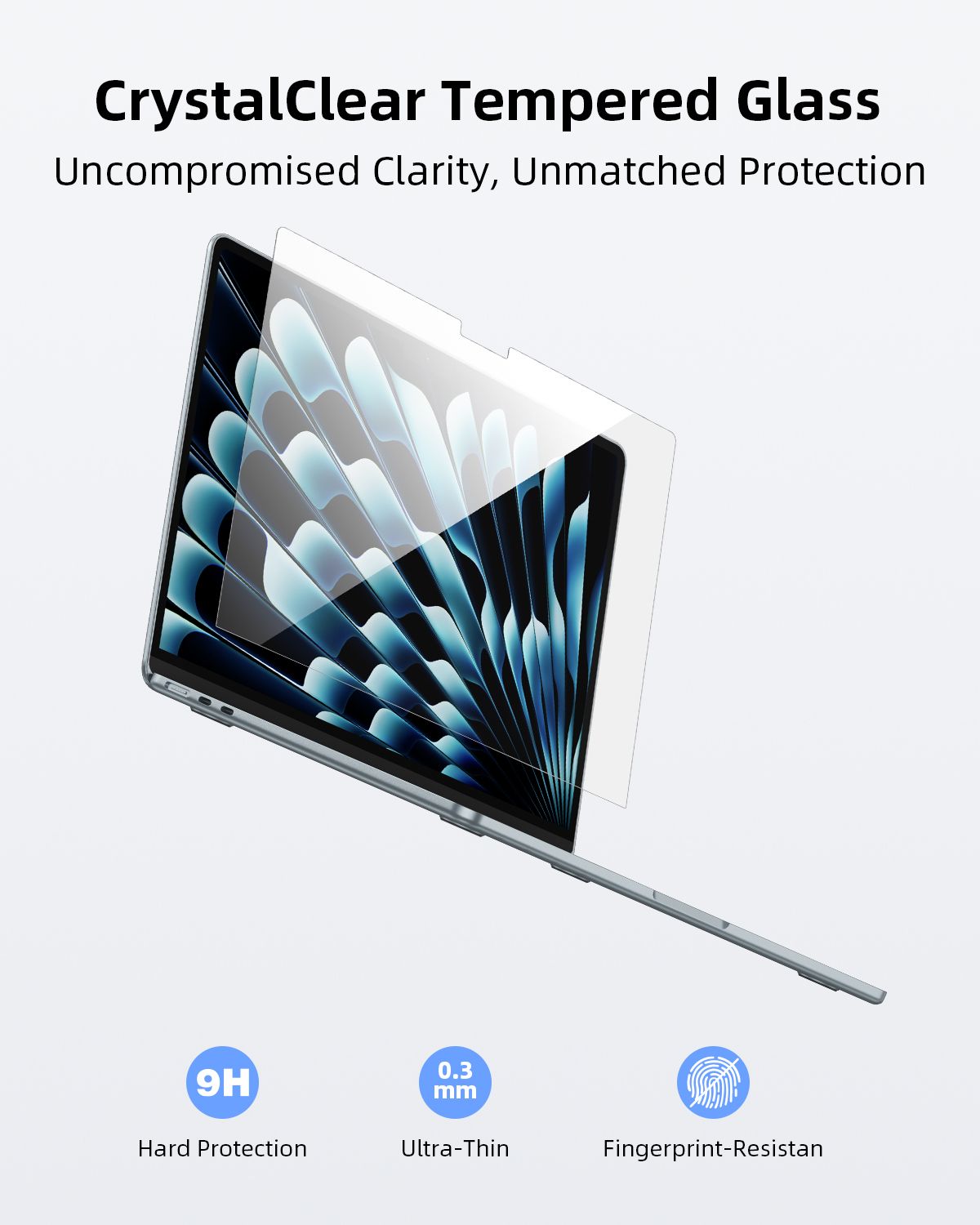  Kính Cường Lực Màn Hình Macbook Air 13.6inch innostyle 