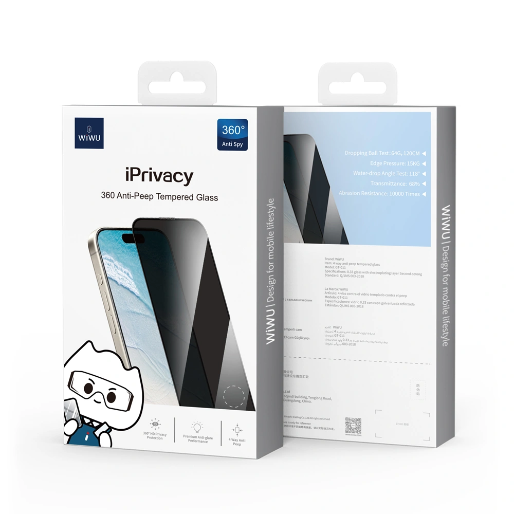  Miếng Dán Màn Hình wiwu iprivacy 360 tempered 