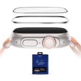  Kính AppleWatch Ultra Hoda Sapphire Kèm Khung Titan - Đen 