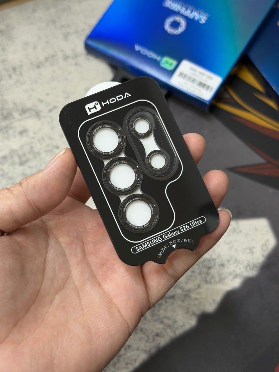  Lens S26 Ultra Hoda Sapphire - Đen 