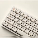  Bàn Phím Cơ IQUNIX Magi 65 Low Profile aluminum - Ochre White 