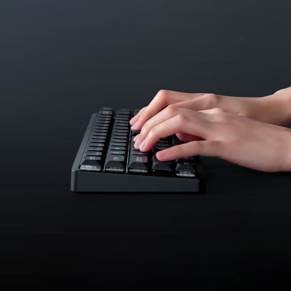  Bàn Phím Cơ IQUNIX Magi 65 Low Profile aluminum - shadow black 