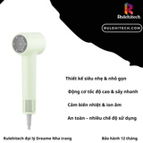  Máy Sấy Tóc Dreame Hair Mini - Xanh Lá 