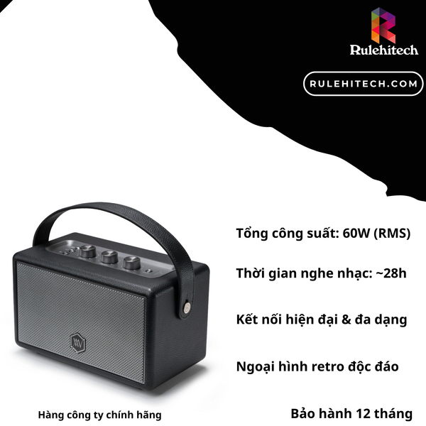  Loa AlphaWorks W89 - Đen 