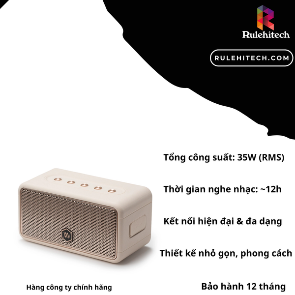  Loa AlphaWorks W39 - Trắng 