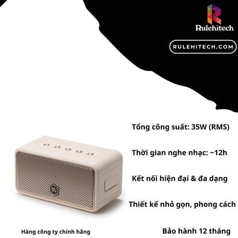  Loa AlphaWorks W39 - Trắng 