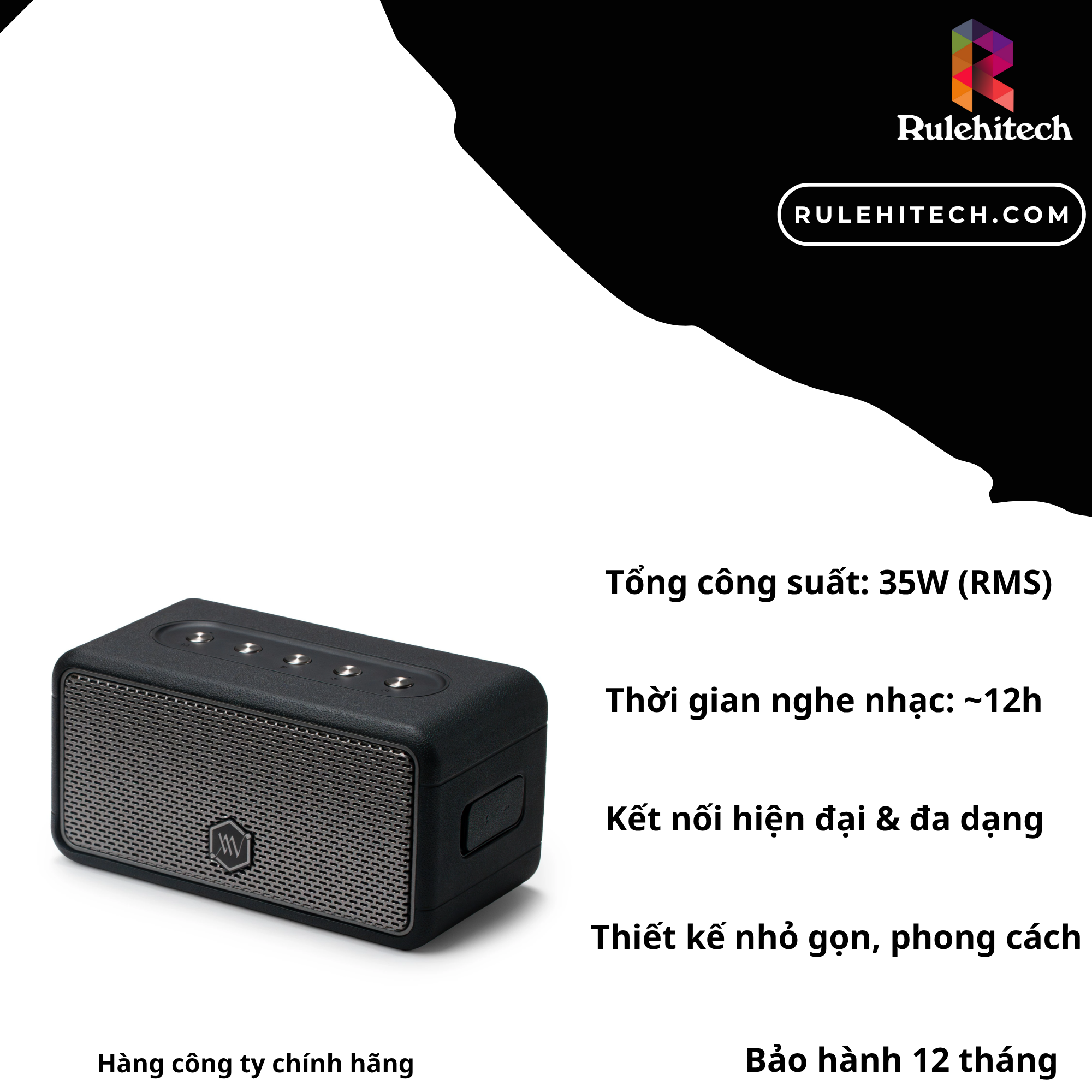  Loa AlphaWorks W39 - Đen 