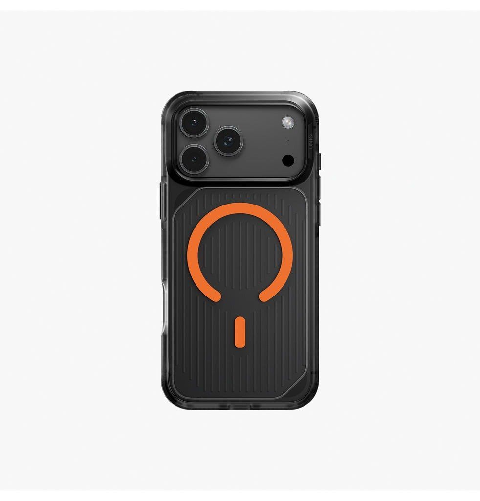  Ốp 17 Pro UNIQ Combat Active - Smoke/Orange 