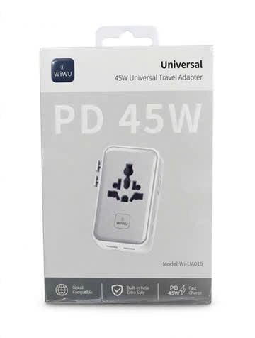  Sạc Du Lịch Wiwu 45W-UA016 
