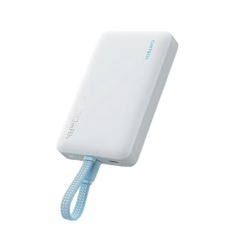  Pin Cuktech 10.000mah WPB100L 22.5W Có Magsafe - Trắng 