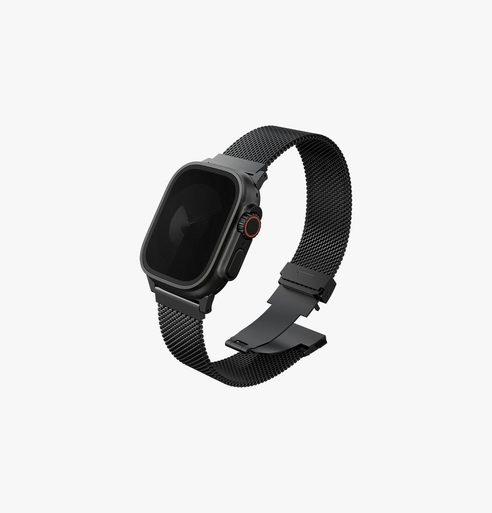  Dây AppleWatch UNIQ Dante Pro 44/45 - Đen 
