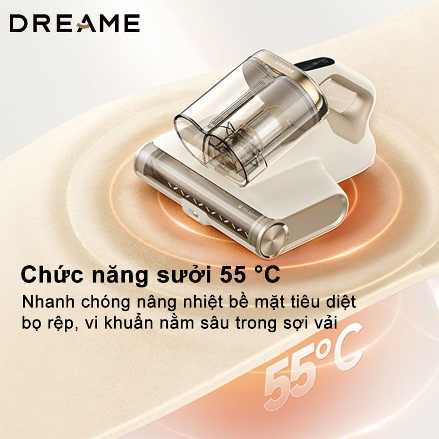  Máy Hút Bụi Nệm Dreame D20 Pro-Có Cảm Biến Báo Bụi 