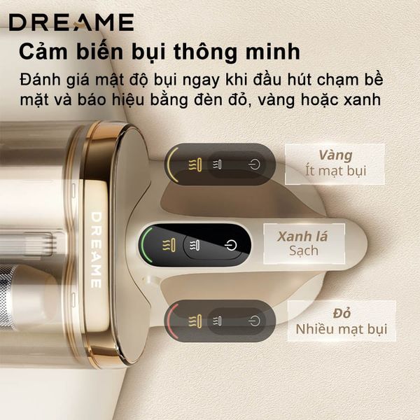 Máy Hút Bụi Nệm Dreame D20 Pro-Có Cảm Biến Báo Bụi 