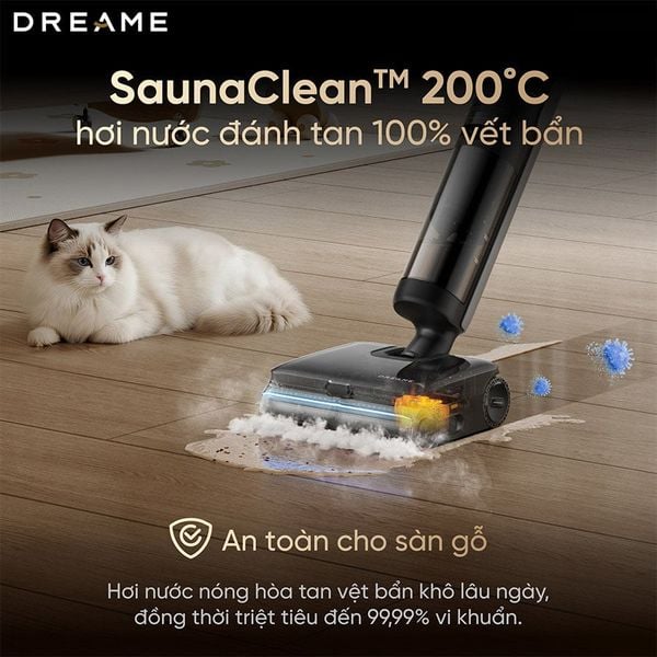 Máy Hút Bụi Lau Sàn Dreame H16 Steam 