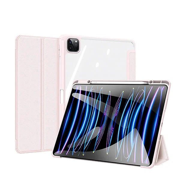  Bao Da iPad Pro 11inch (M2) Dux Ducis Toby - Hồng 