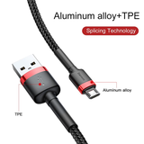  Cáp Baseus Cafule Usb Micro 2.4A 1m 