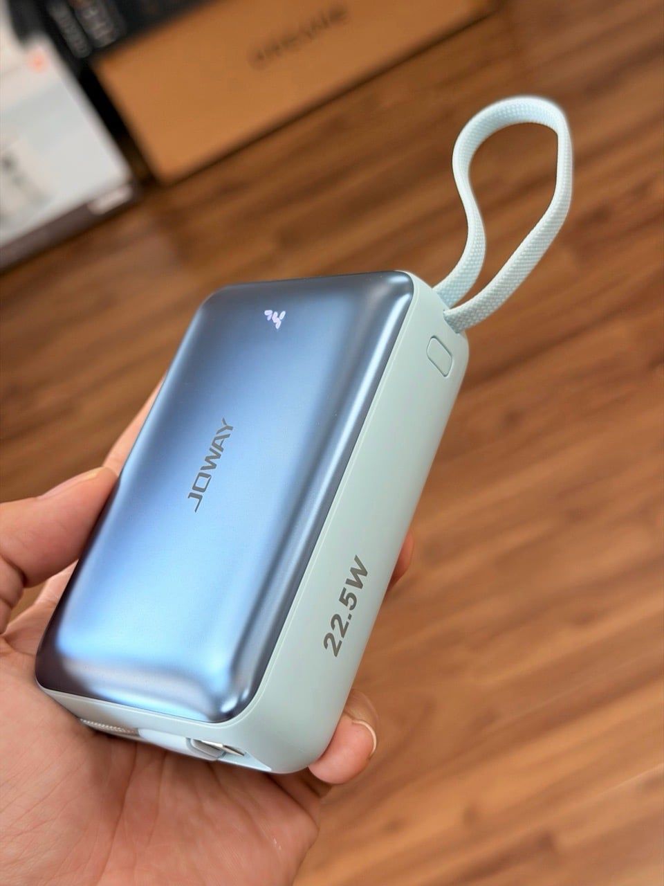  Pin Joway 20.000mah 22.5W Kèm Cáp C+L - Xanh 