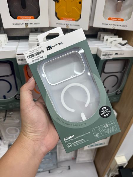  Ốp 15 Promax Hoda Rough Magsafe - Trắng 