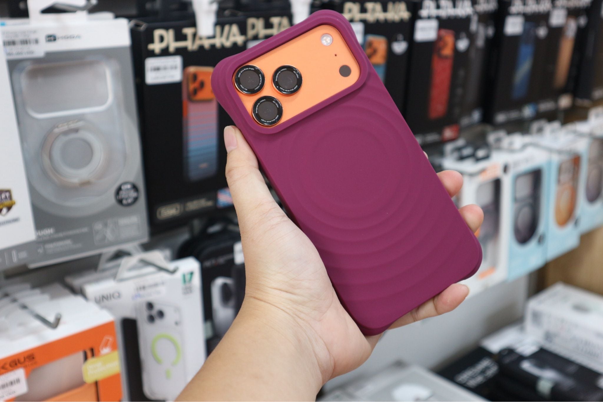  Ốp 18 Promax Zikgus Style Mag - Đỏ 