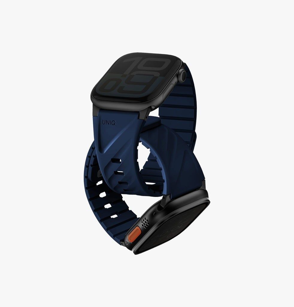  Dây AppleWatch UNIQ Fluo Magnetic - Marine Blue 