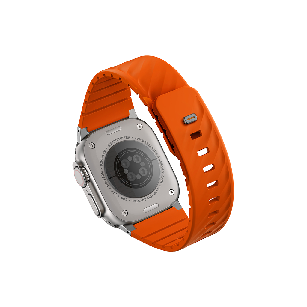  Dây AppleWatch UNIQ Fluo Magnetic - Volt Orange 