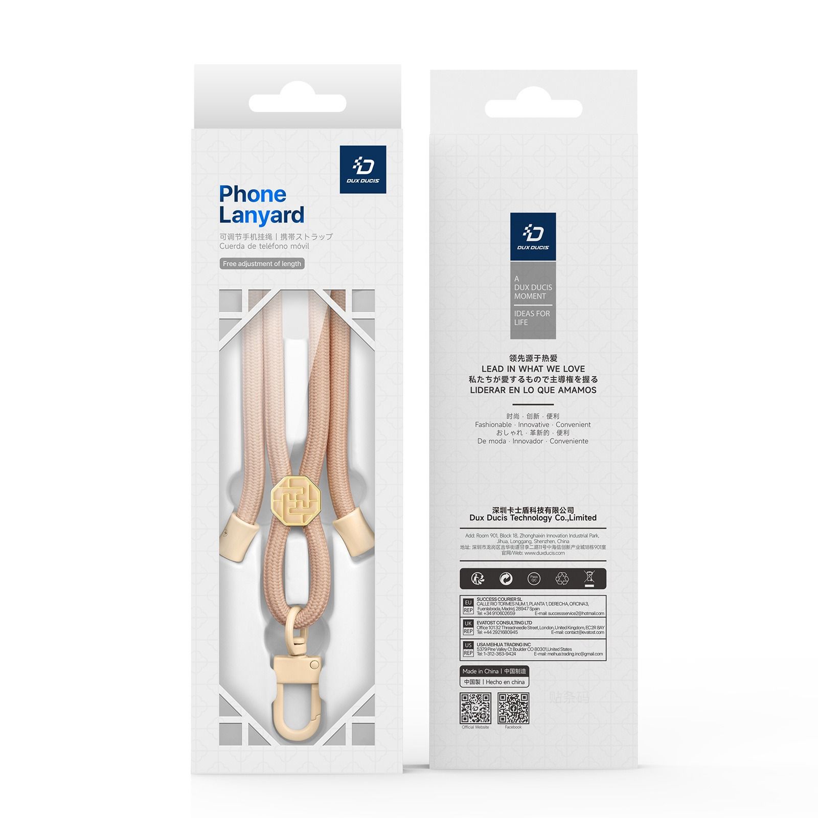  Dây Đeo Điện Thoại Dux Ducis (Đeo Cổ) 