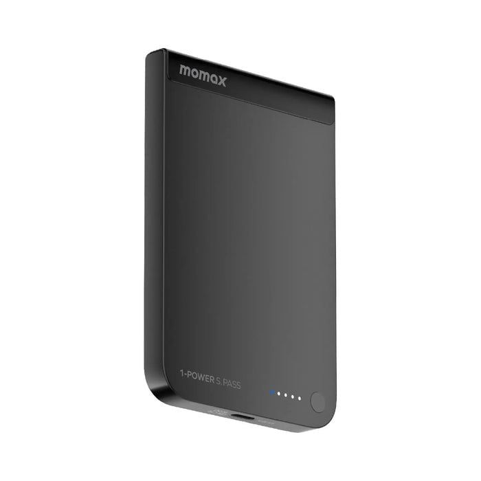  Pin Momax 5.000mah Ultra Slim Spas Qi2 Magsafe - Đen 