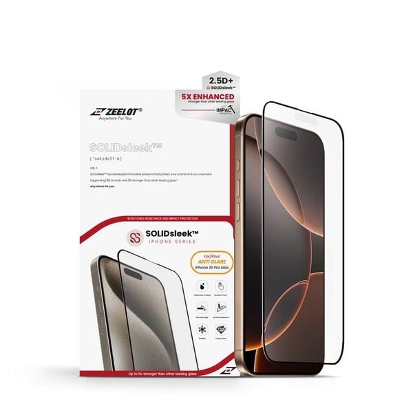  Kính 16 Promax Nhám Zeelot (chống vân tay) 