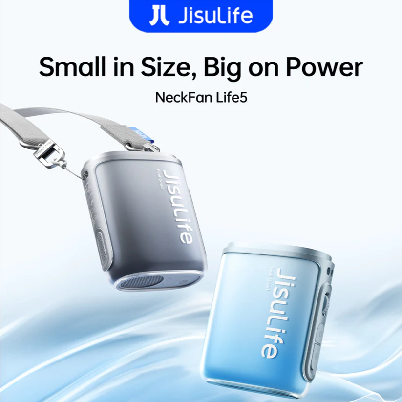  Quạt Jisulife Neck Fan Life5 Đeo Cổ/ Đeo Lưng 