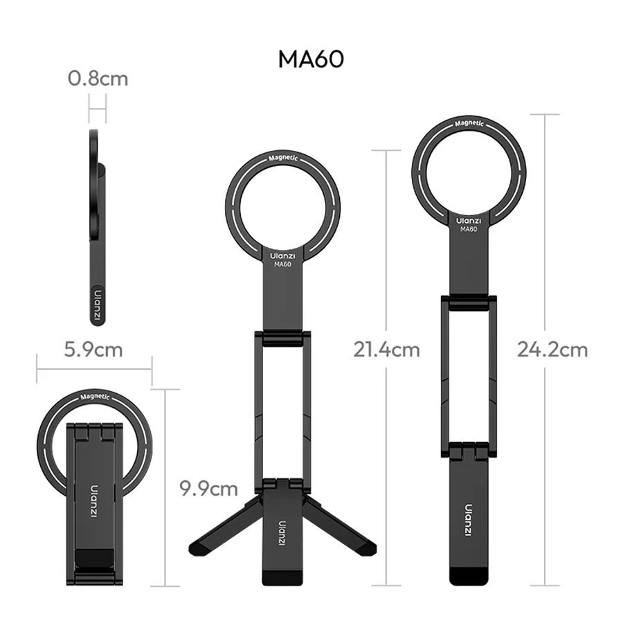  Giá Đỡ Magsafe Ulanzi MA60 - Đen 