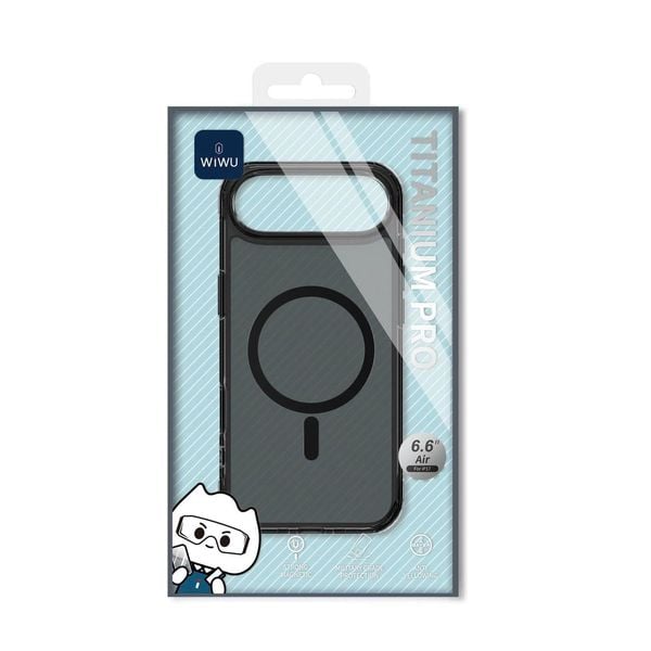  Ốp 17 Air Wiwu Magsafe (Đen)- MCC101 