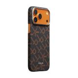  Ốp 17 Promax Pitaka Edge - Monogram Leaping - Orange Black 