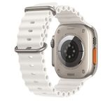  Dây Coteetci AppleWatch 44/45 Ocean Loop- Trắng 