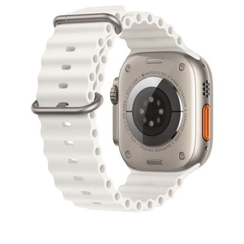  Dây Coteetci AppleWatch 44/45 Ocean Loop- Trắng 