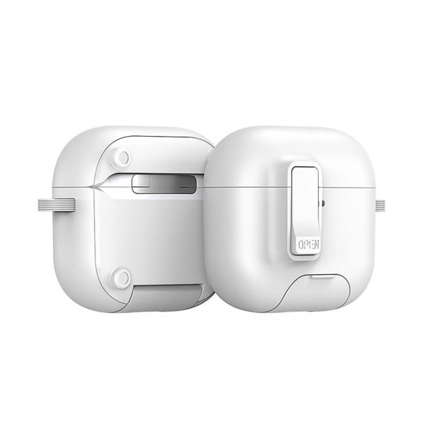  Case Airpods 4 Dux Ducis PECQ - White 