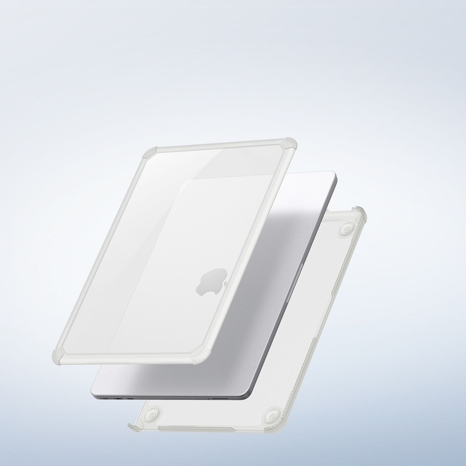  Ốp Macbook Neo Dux Ducis LCGM - Trong suốt 